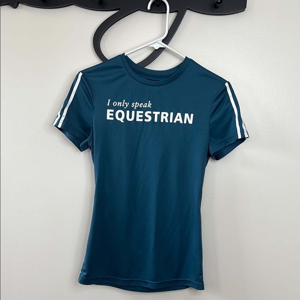 Asmar Equestrian Teal Women's Jersey Top